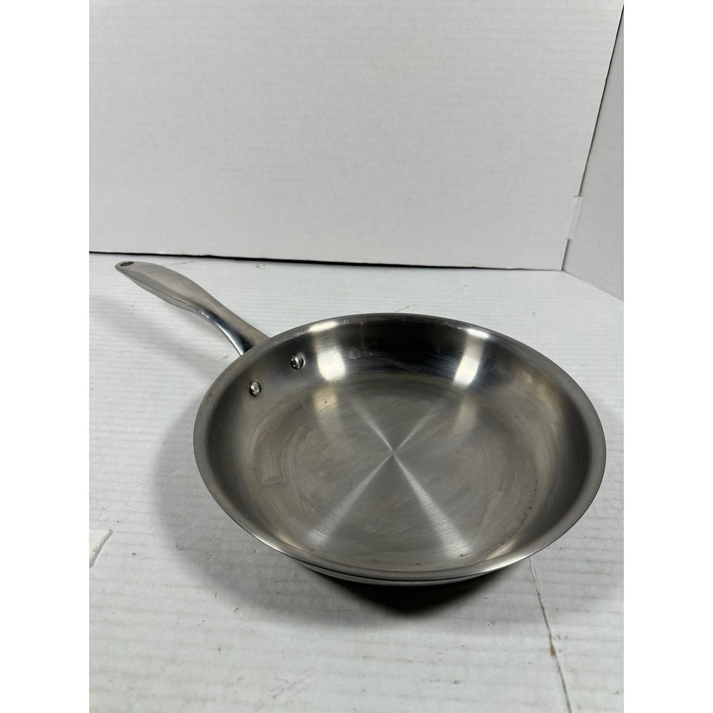 Belgique Tools of the Trade 10 Inch Stainless Steel Frying Pan Skillet 10789